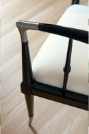 Modern Windsor Accent Chair | Caracole Black Beauty | Oroatrade.com