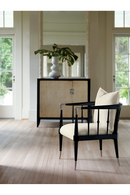 Modern Windsor Accent Chair | Caracole Black Beauty | Oroatrade.com