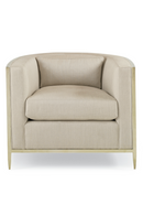 Off-White Linen Accent Chair | Caracole Ice Breaker | Oroatrade.com