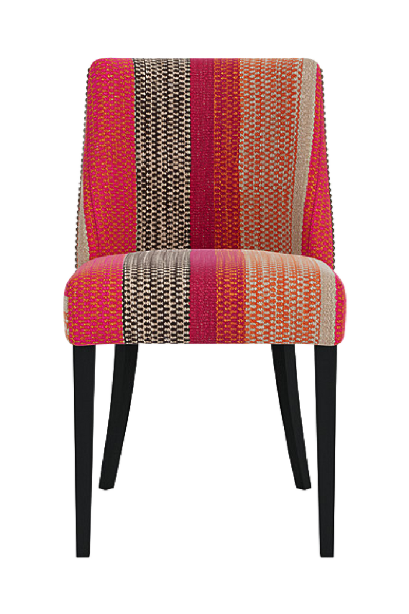 Patterned Fabric Upholstered Dining Chair | Andrew Martin Americana