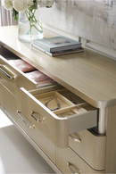 Taupe Wooden Dresser | Caracole All Dressed Up | Oroatrade.com