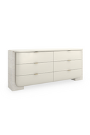 White 6-Drawer Dresser | Caracole Overlap | Oroatrade.com