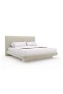 Ivory Vintage Velvet King Bed | Caracole Overlap | Oroatrade.com