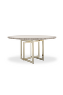 Round Sandstone Dining Table L | Caracole Wish You Were Here | Oroatrade.com