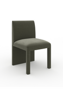 Ribbed Velvet Dining Chair | Caracole Pinstripe | Oroatrade.com
