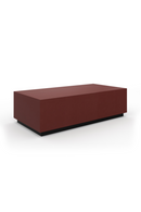 Red Gloss Rectangular Coffee Table | Caracole Couture | Oroatrade.com