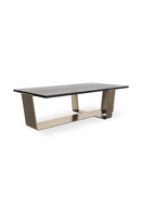 Smoked Bronze Glass Cocktail Table | Caracole Counter Balance | Oroatrade.com