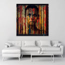 Hospitality furniture - Multi-colored Woman's Face Artwork - www.oroatrade.com
