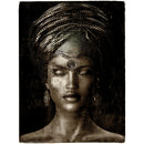 Hospitality furniture - Woman With Headdress Artwork - www.oroatrade.com