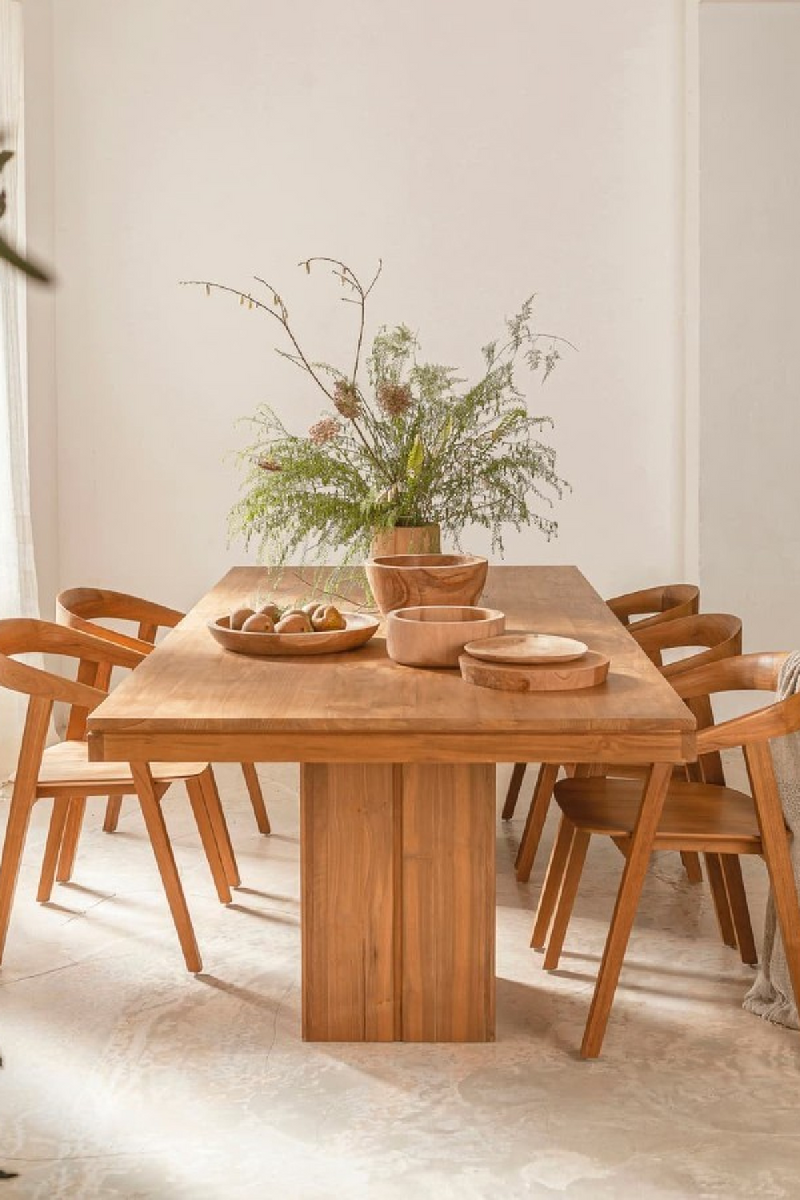 Modern Teak Dining Table | Dareels Kerbang | Oroatrade.com