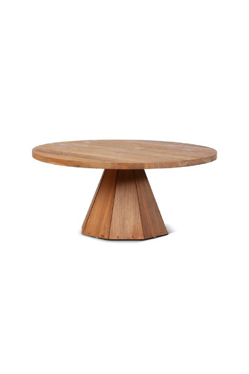 Round Teak Coffee Table | Dareels Jati | Oroatrade.com