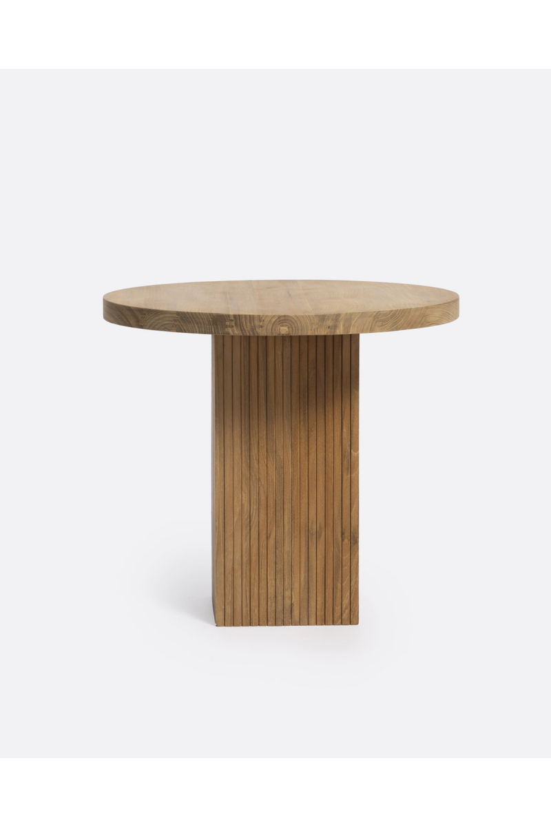 Teak Round Side Table | Dareels Balari | Oroatrade.com