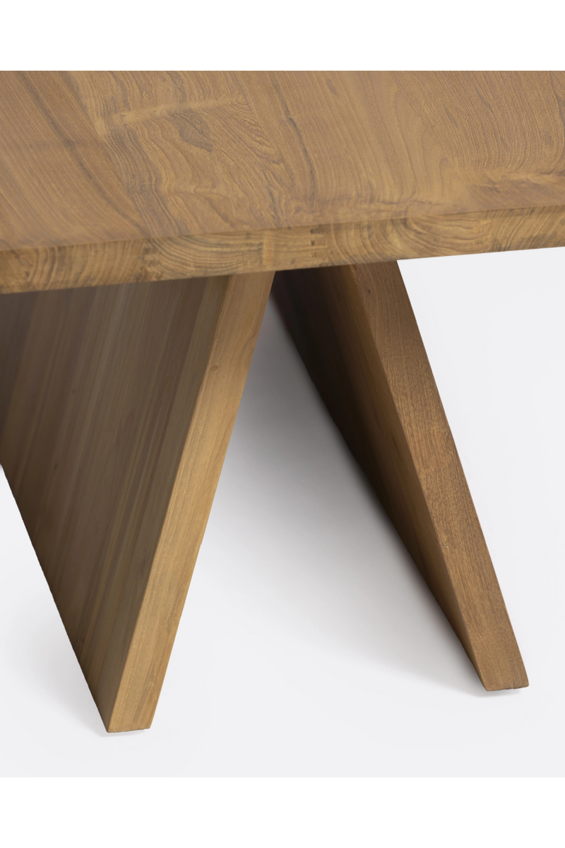 V-Shaped Base Coffee Table | Dareels Batu | Oroatrade.com