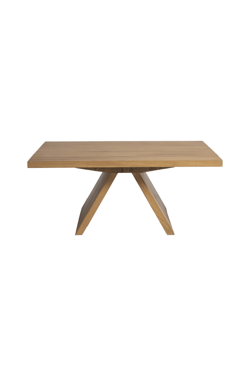 V-Leg Teak Side Table | Dareels Batu | Oroatrade.com