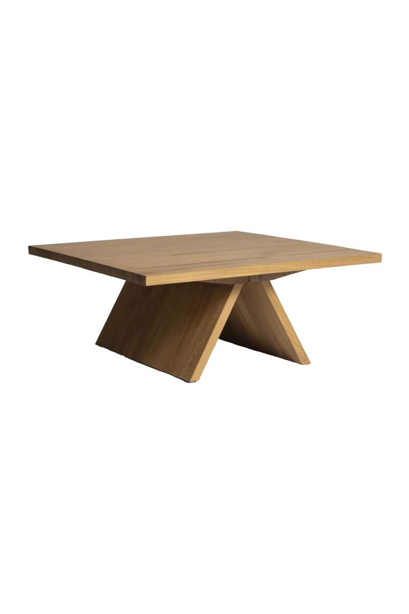 V-Leg Teak Side Table | Dareels Batu | Oroatrade.com