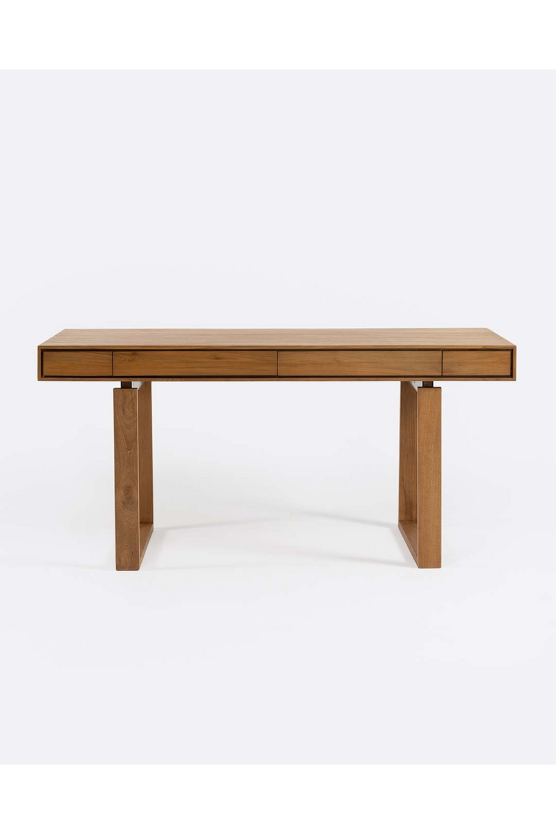 Teak 4-Drawer Writing Desk | Dareels Sinjai | Oroatrade.com