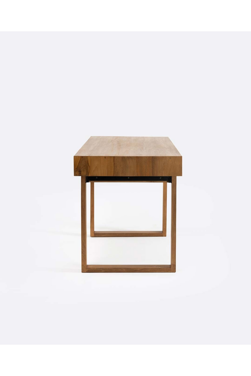 Teak 4-Drawer Writing Desk | Dareels Sinjai | Oroatrade.com