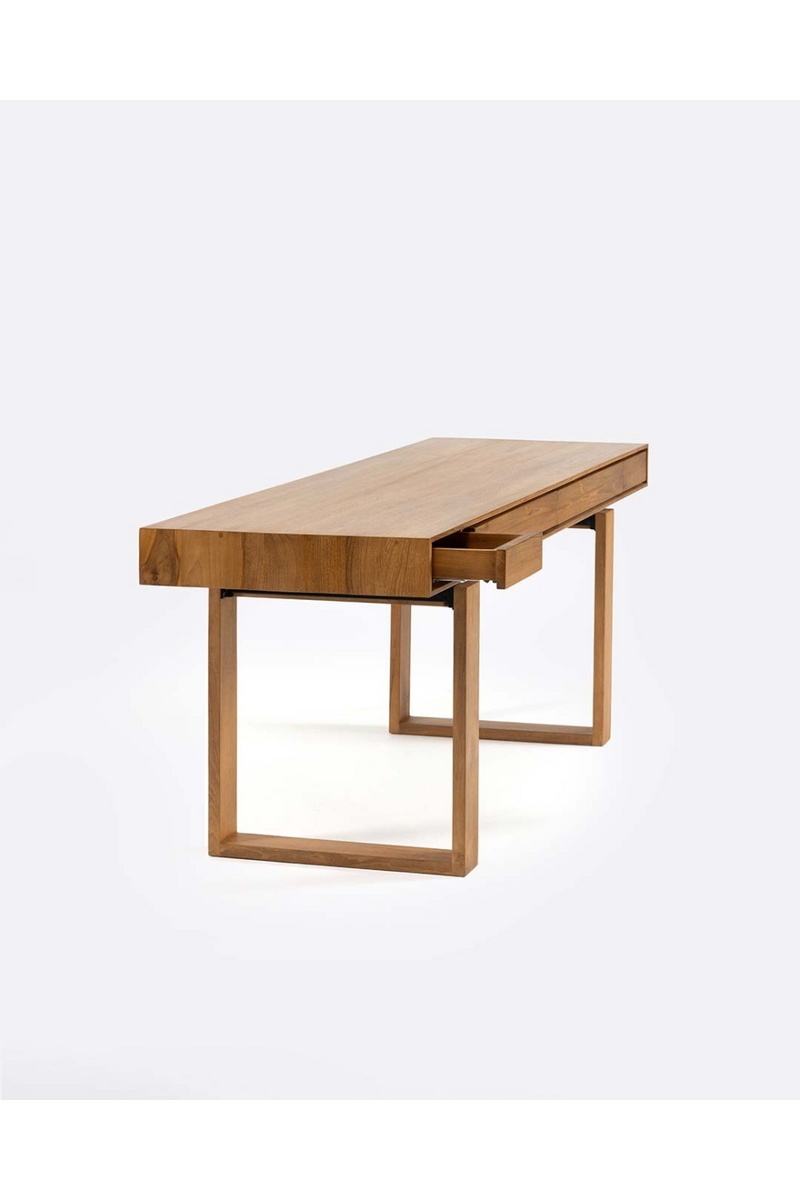 Teak 4-Drawer Writing Desk | Dareels Sinjai | Oroatrade.com