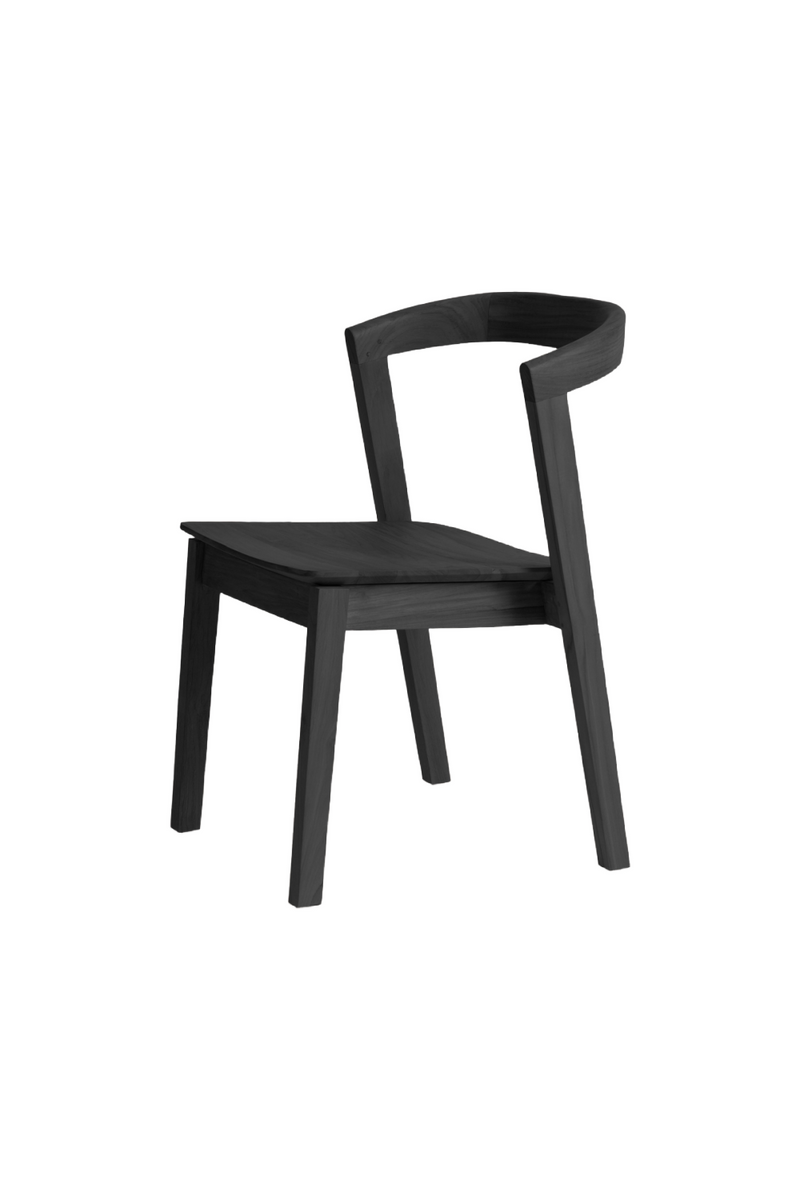 Teak Curved Back Chair | Dareels Arc | Oroatrade.com