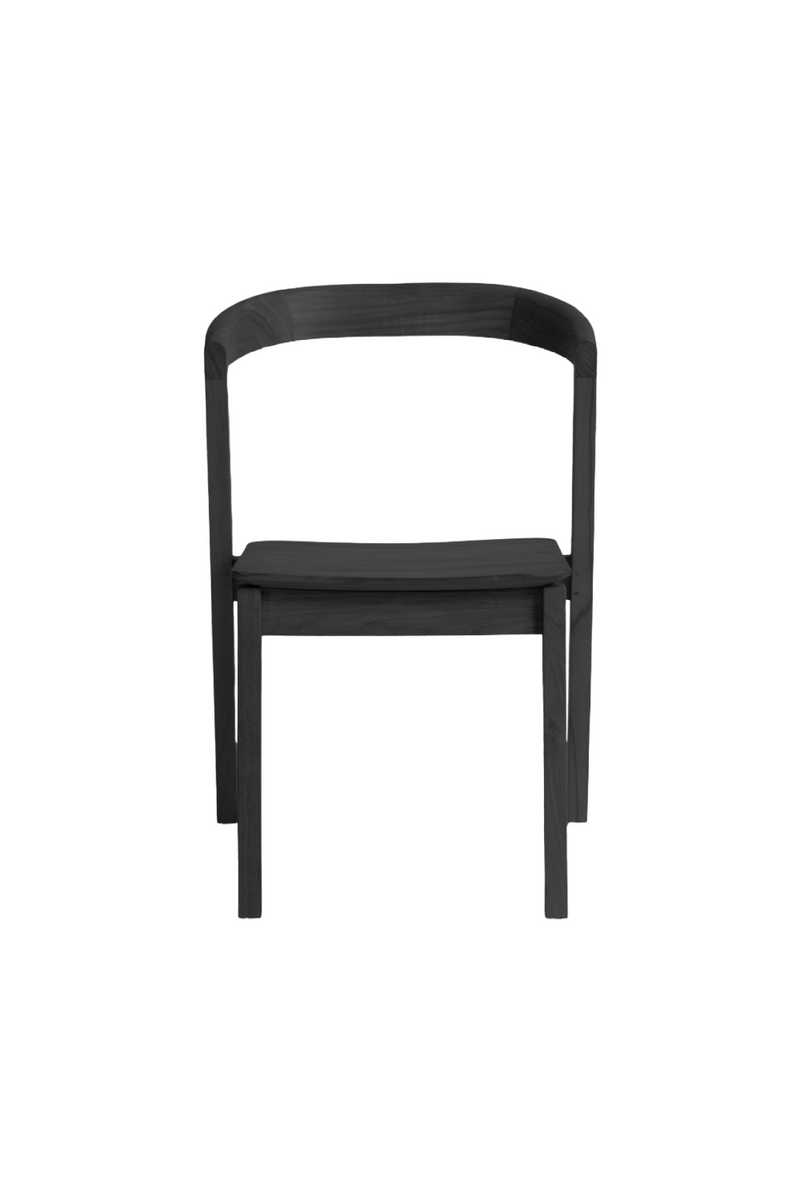 Teak Curved Back Chair | Dareels Arc | Oroatrade.com