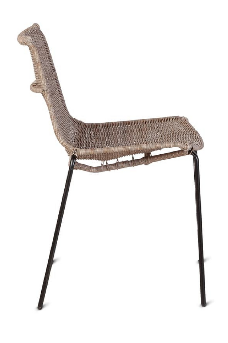 Rattan Stacking Outdoor Chair | Dareels Camp | Oroatrade.com