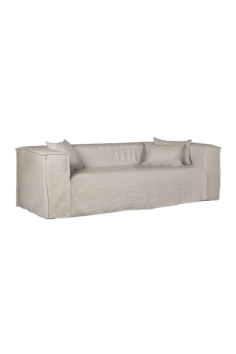 Natural Linen Sofa | Dareels Strozzi | Oroatrade.com