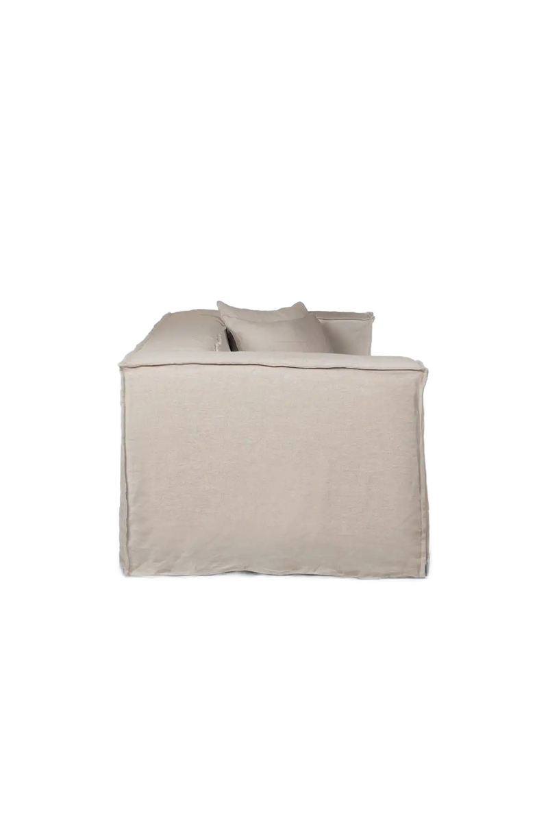 Natural Linen Sofa | Dareels Strozzi | Oroatrade.com