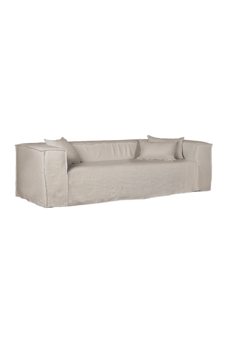 Natural Linen Sofa | Dareels Strozzi | Oroatrade.com