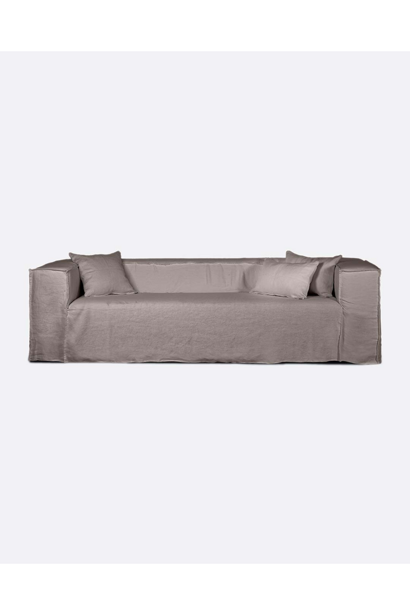 3-Seater Linen Sofa | Dareels Strozzi | Oroatrade.com