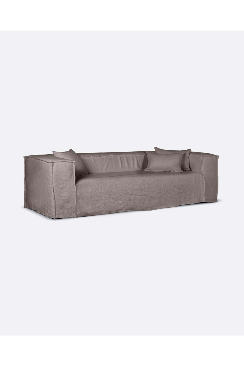 3-Seater Linen Sofa | Dareels Strozzi | Oroatrade.com