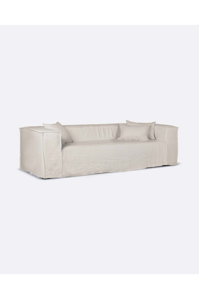 3-Seater Linen Sofa | Dareels Strozzi | Oroatrade.com