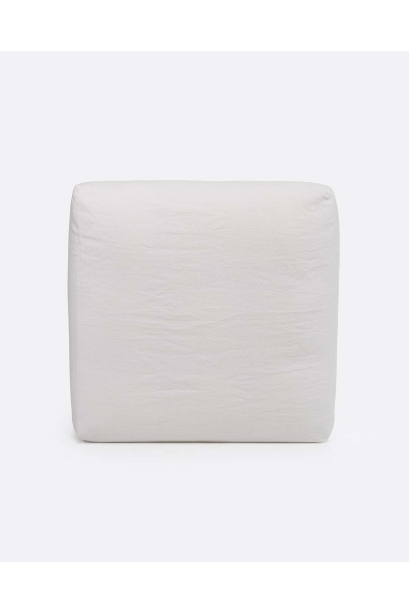 Square Linen Pouf | Dareels Beethoven | Oroatrade.com