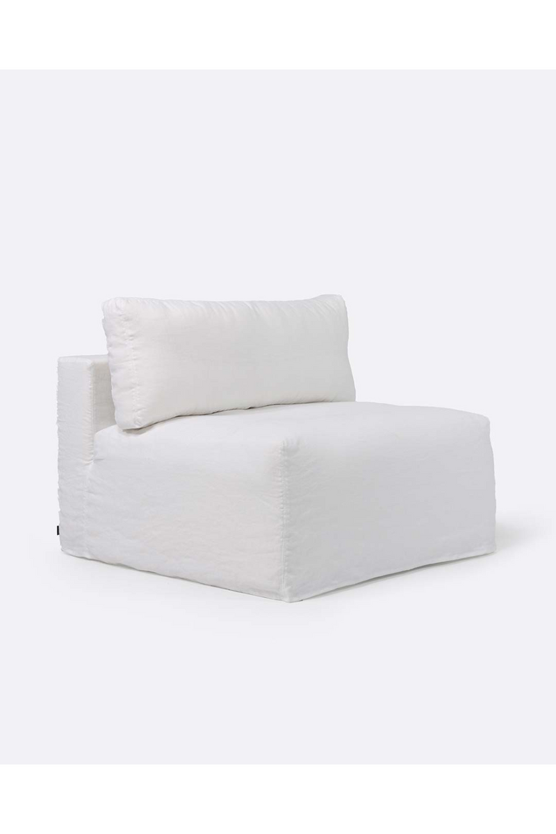 Linen Covered Central Sofa | Dareels Beethoven | Oroatrade.com