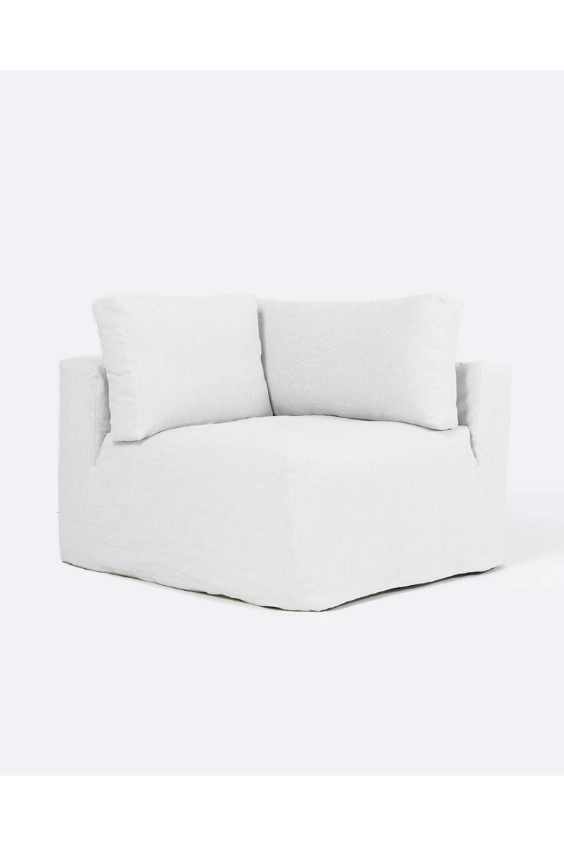 Linen Covered End Sofa | Dareels Beethoven | Oroatrade.com