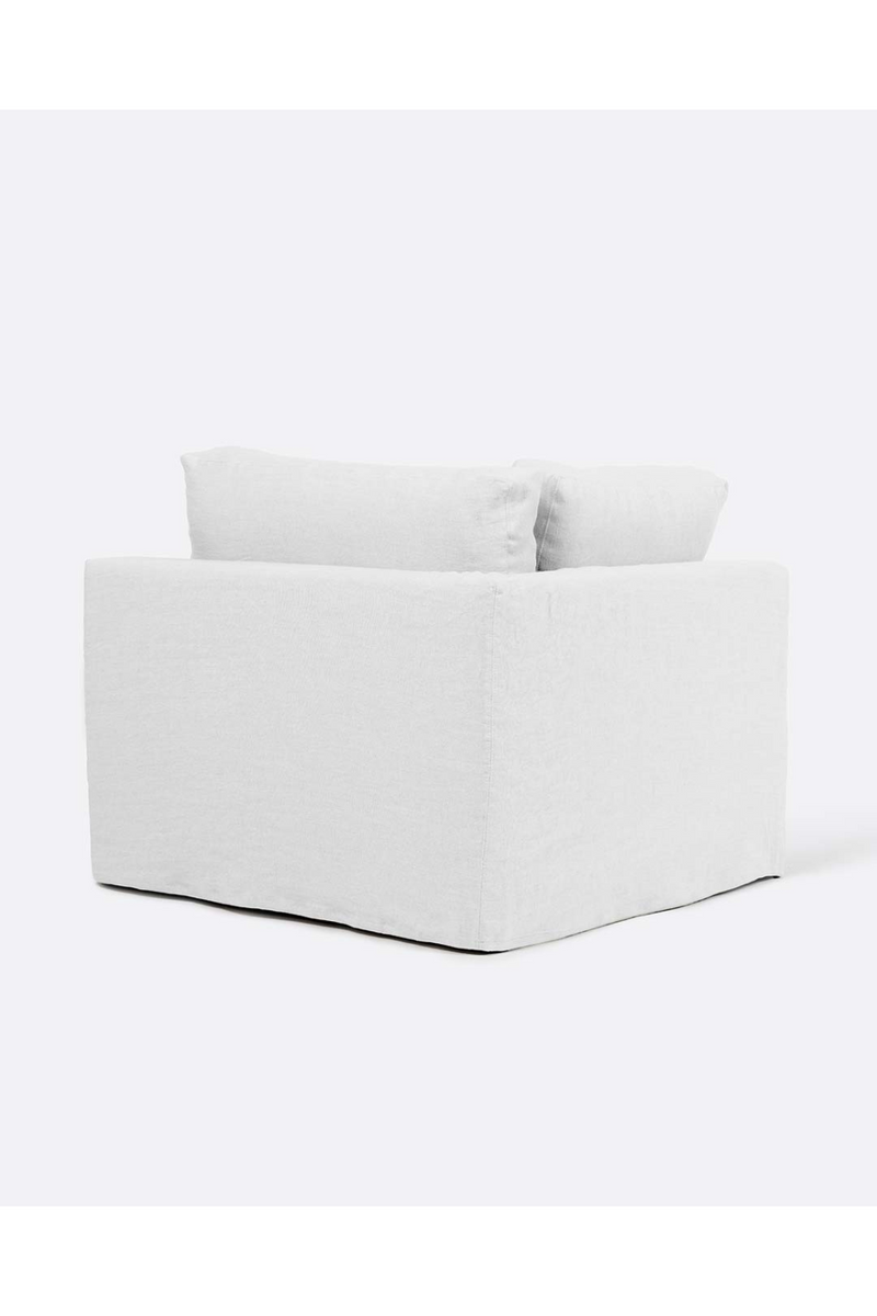 Linen Covered End Sofa | Dareels Beethoven | Oroatrade.com