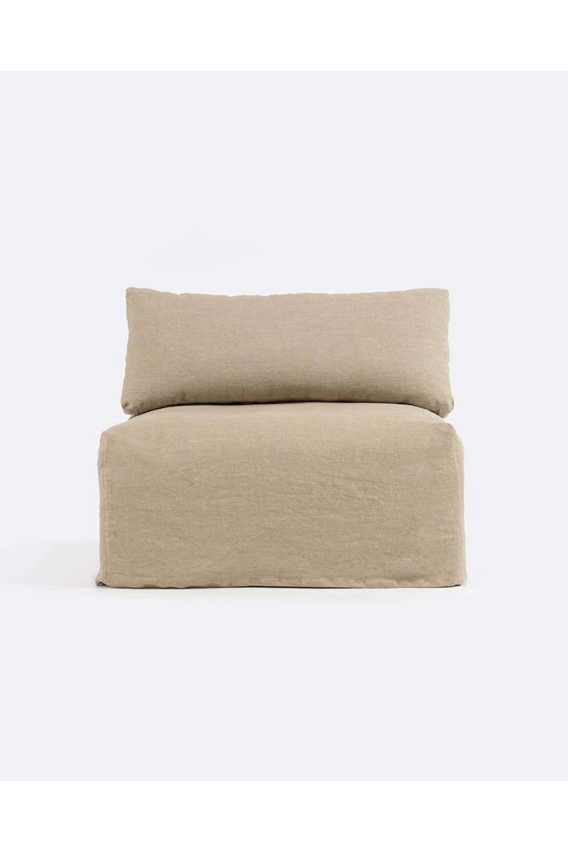 Linen Covered Central Sofa | Dareels Beethoven | Oroatrade.com