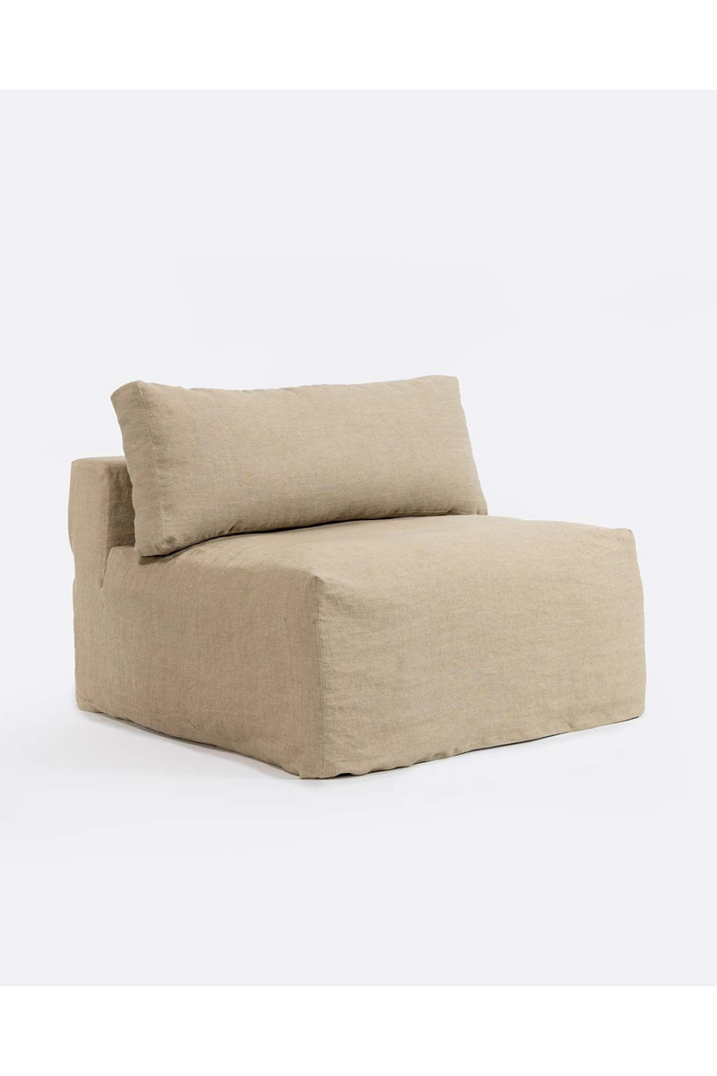 Linen Covered Central Sofa | Dareels Beethoven | Oroatrade.com