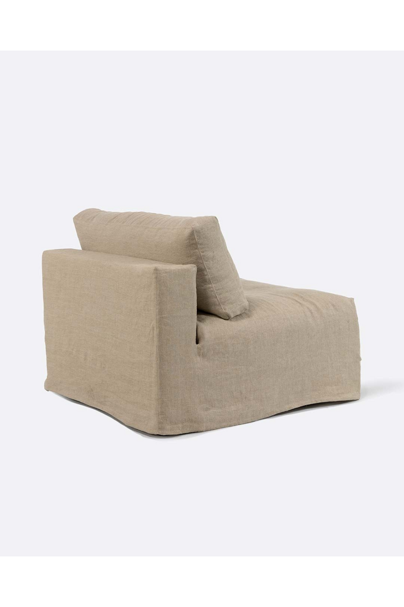 Linen Covered Central Sofa | Dareels Beethoven | Oroatrade.com