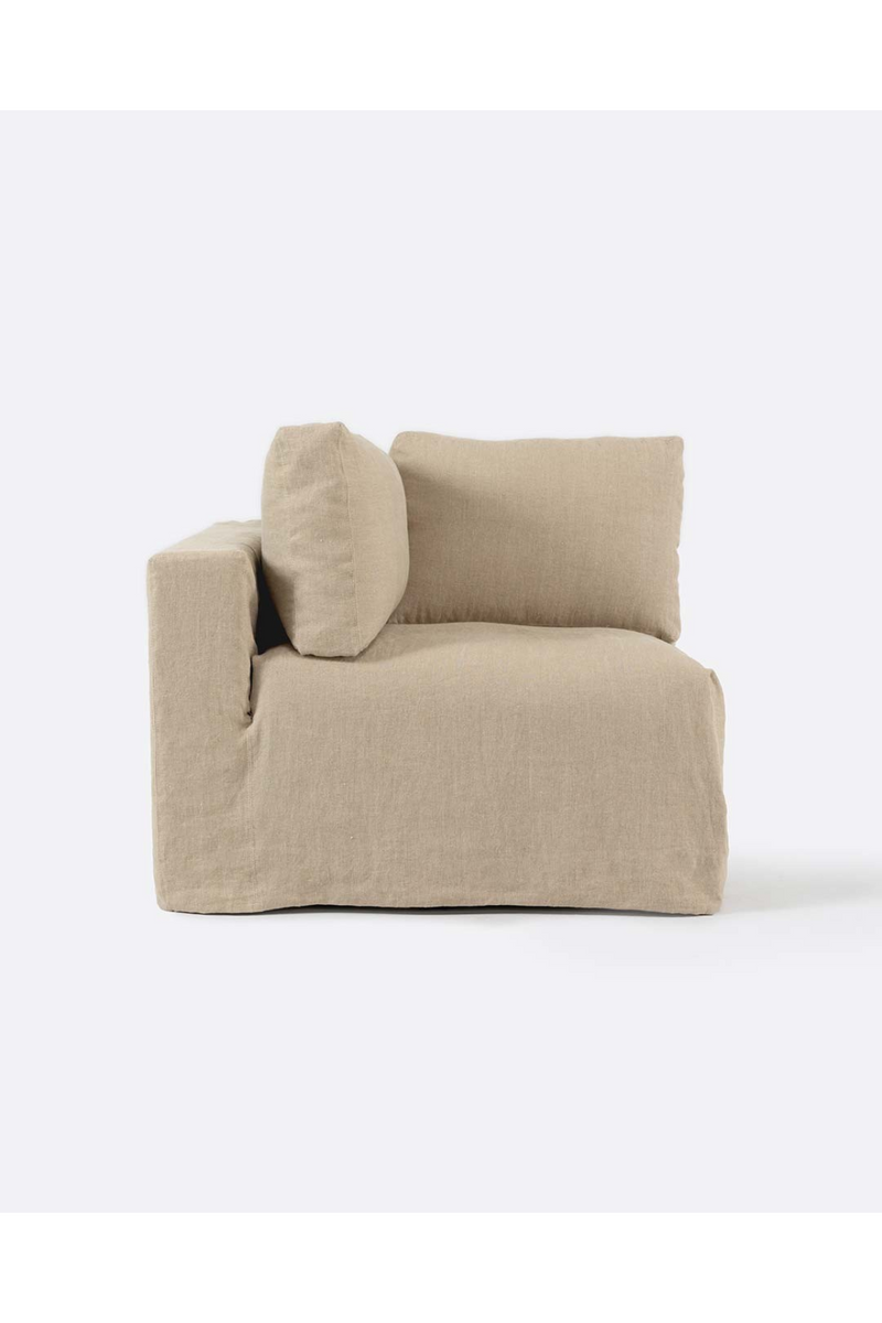 Linen Covered End Sofa | Dareels Beethoven | Oroatrade.com