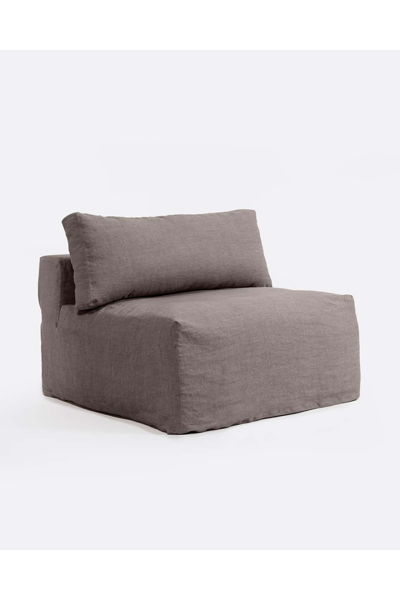 Linen Covered Central Sofa | Dareels Beethoven | Oroatrade.com