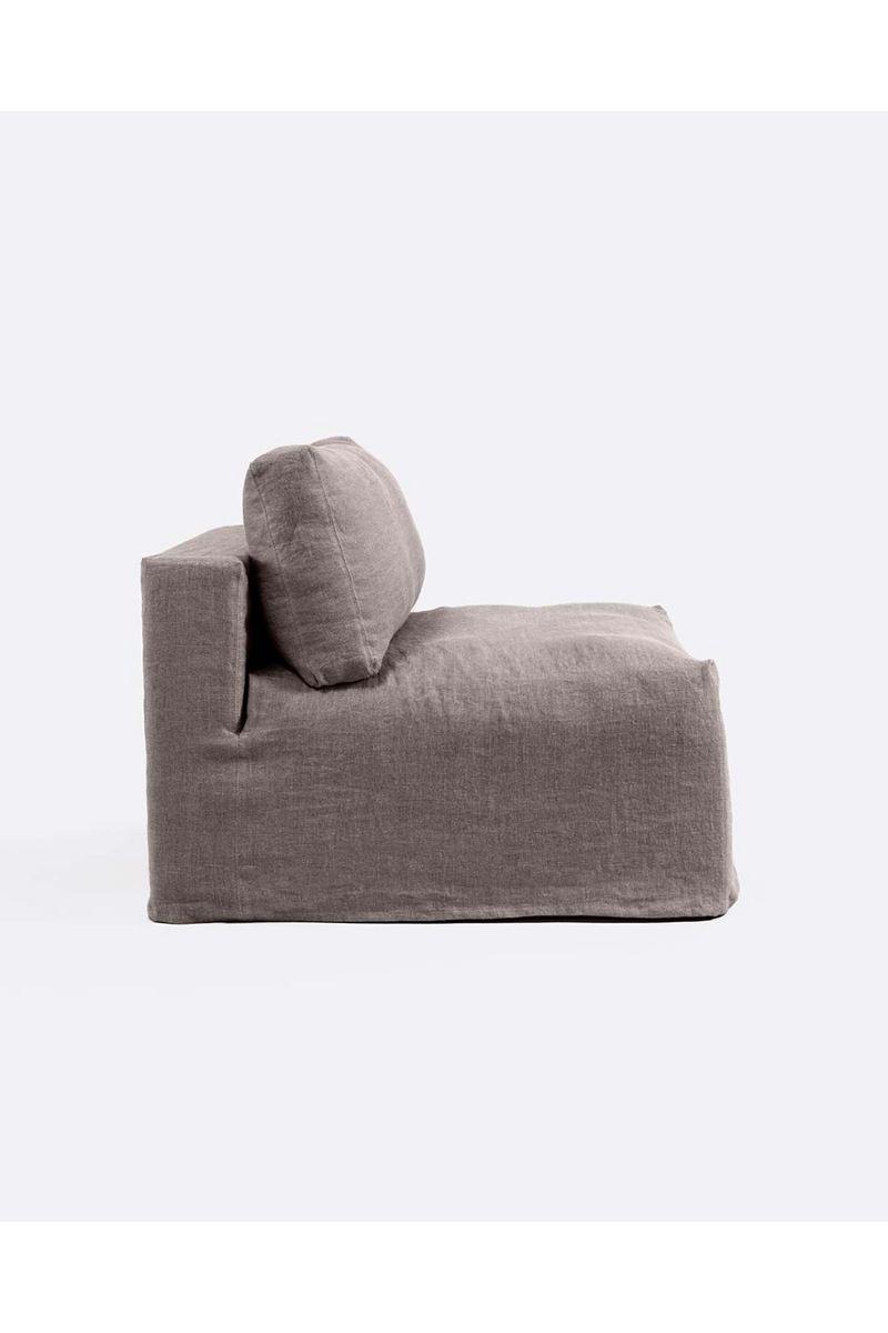 Linen Covered Central Sofa | Dareels Beethoven | Oroatrade.com