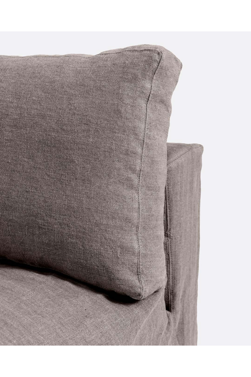 Linen Covered Central Sofa | Dareels Beethoven | Oroatrade.com