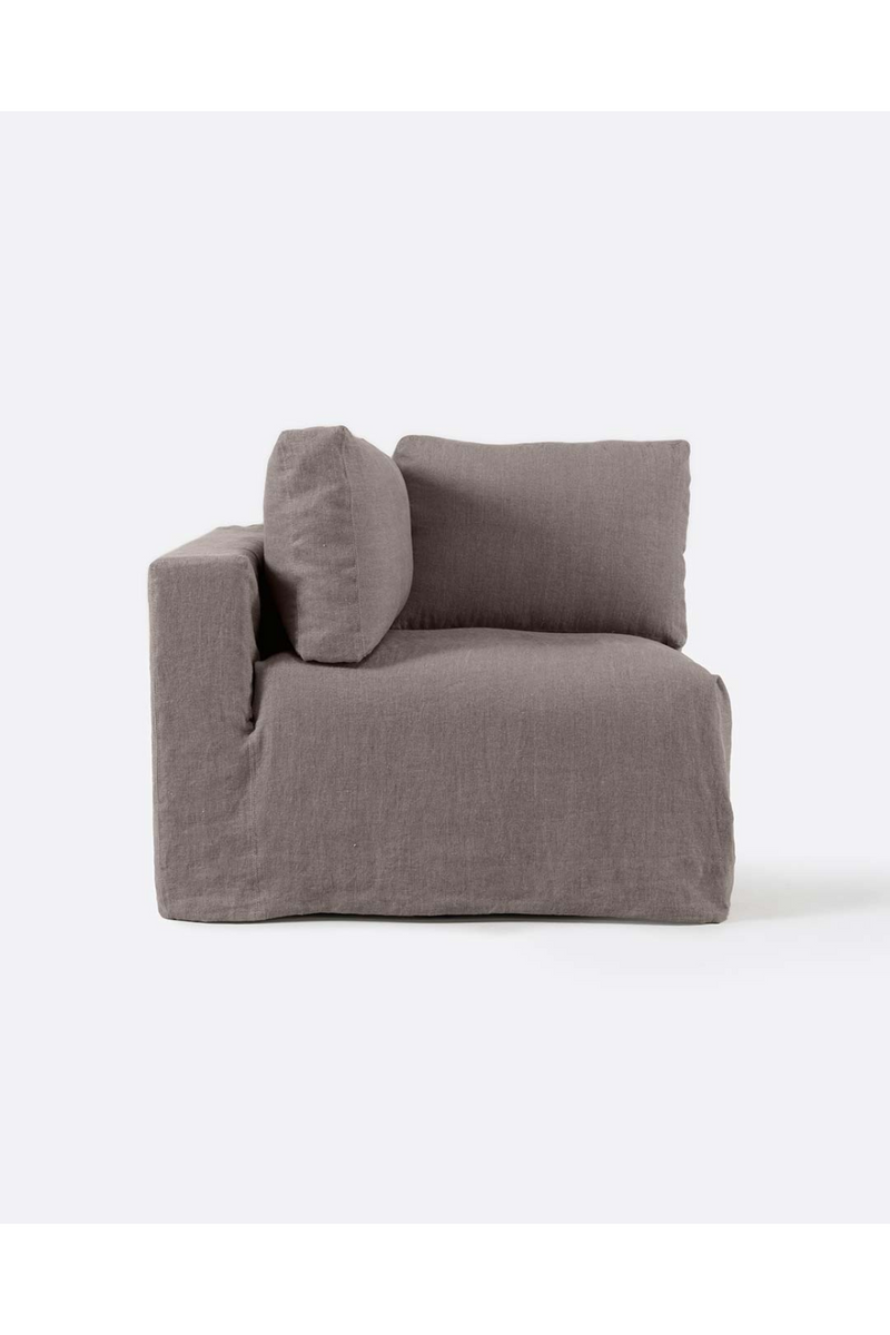 Linen Covered End Sofa | Dareels Beethoven | Oroatrade.com