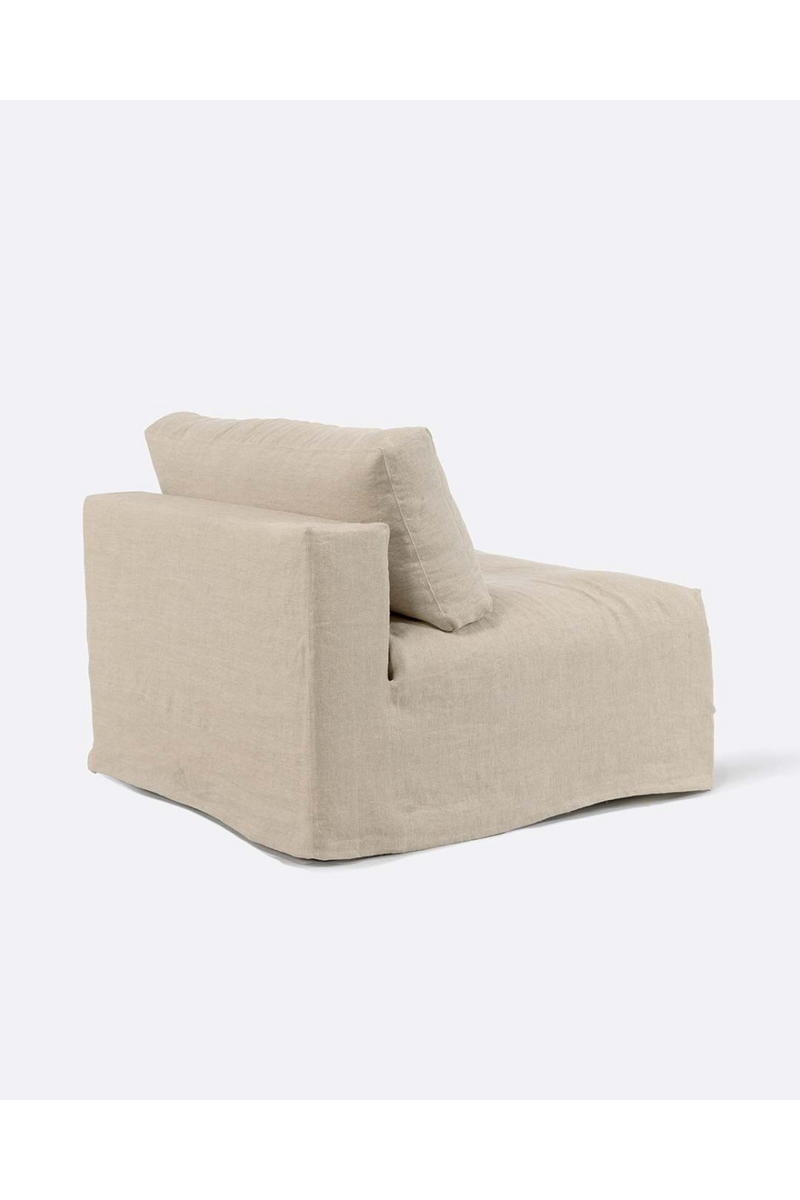 Linen Covered Central Sofa | Dareels Beethoven | Oroatrade.com