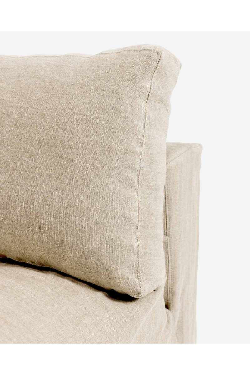 Linen Covered Central Sofa | Dareels Beethoven | Oroatrade.com