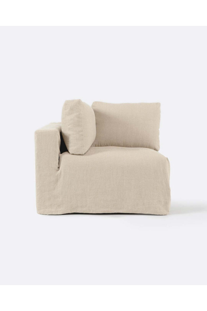 Linen Covered End Sofa | Dareels Beethoven | Oroatrade.com