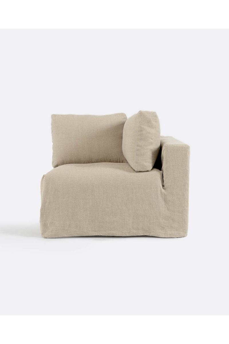 Linen Covered End Sofa | Dareels Beethoven | Oroatrade.com