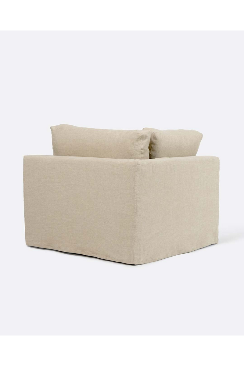 Linen Covered End Sofa | Dareels Beethoven | Oroatrade.com