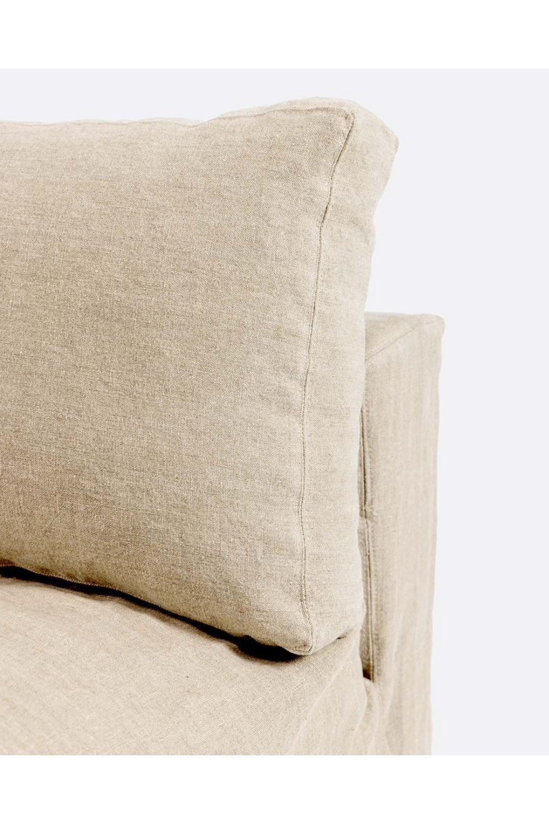 Linen Covered End Sofa | Dareels Beethoven | Oroatrade.com