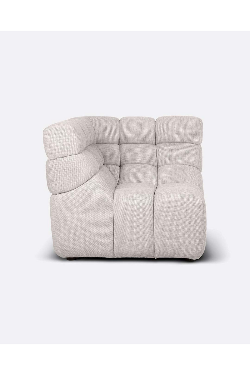 White Olefin Corner Sofa | Dareels Chopin | Oroatrade.com